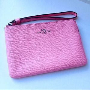 Coach Darcy Leather Small Wristlet